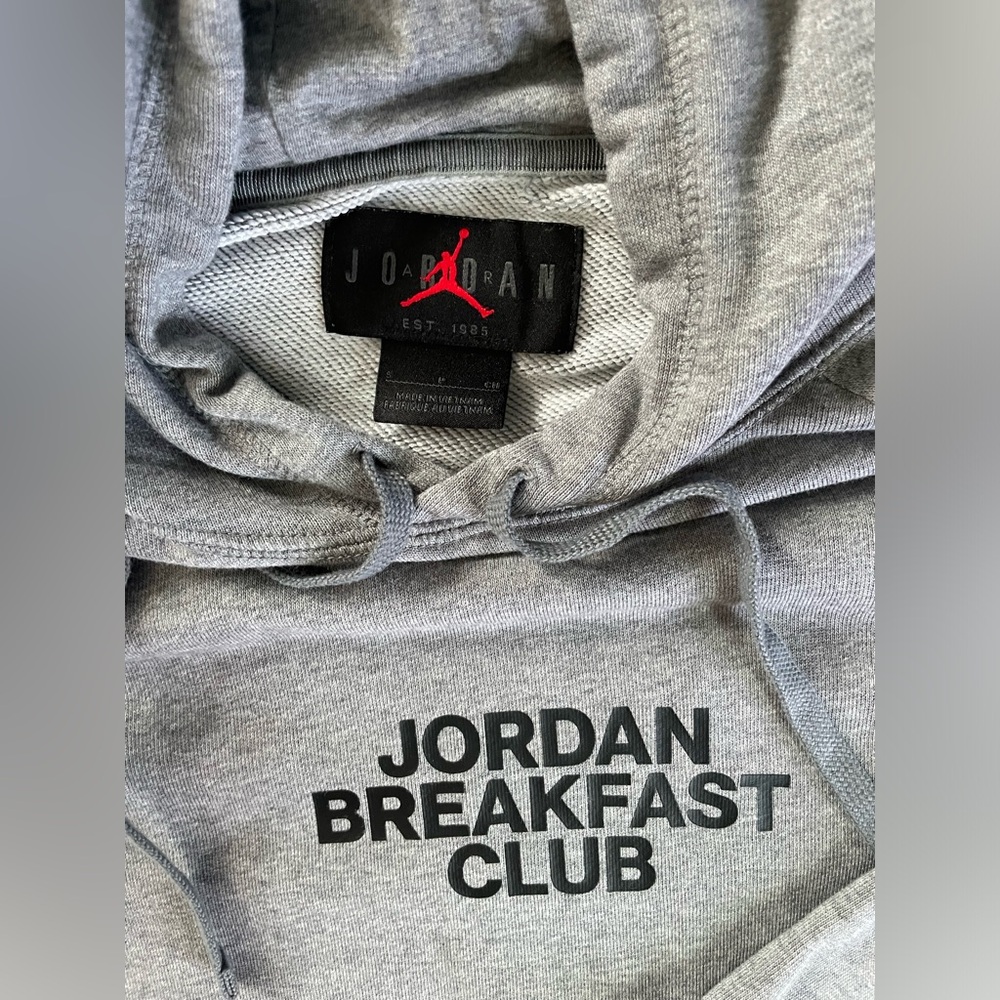 Jordan Dri-FIT Sport BC Nike Men's Graphic Fleece Pullover Grey